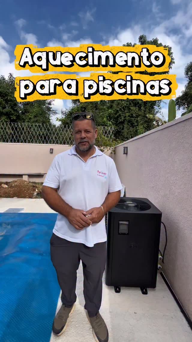 Capa do reel Aquecedor para piscina
